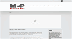 Desktop Screenshot of marine-electrical.com